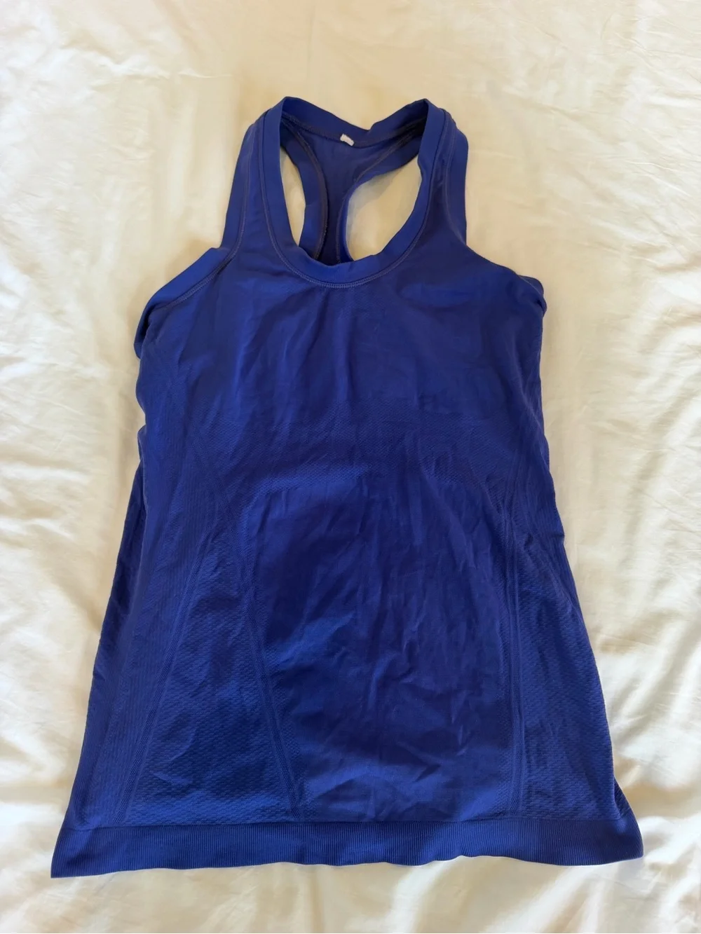 Athleta Royal Blue Racerback Performance Tank - Picture 1 of 2
